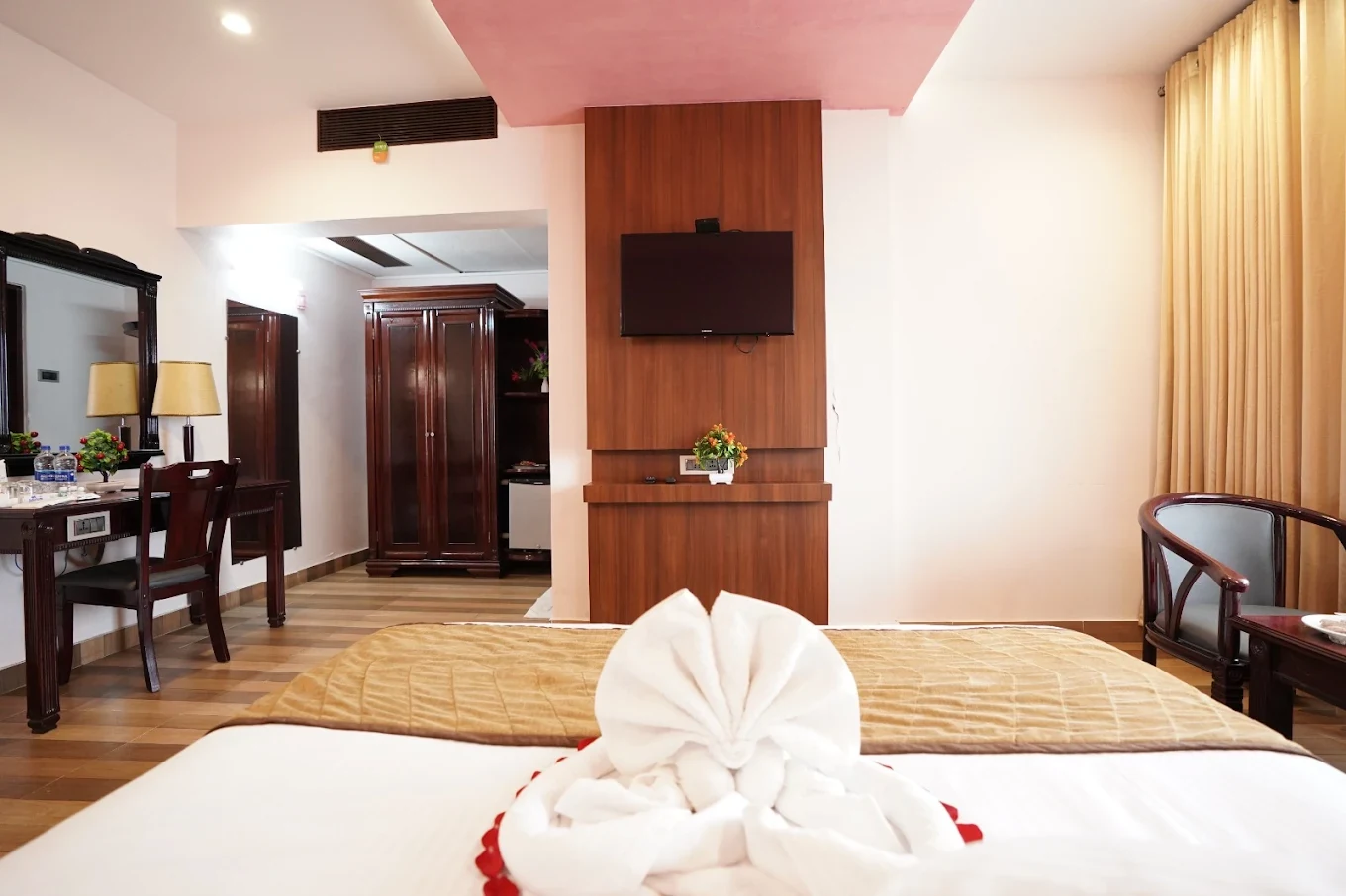 Guest room interior
